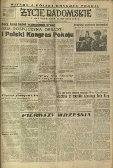 Życie Radomskie, 1950, nr 240