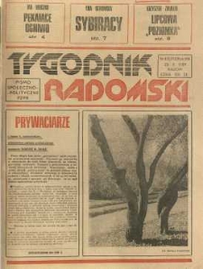 Tygodnik Radomski, 1989, R. 8, nr 43