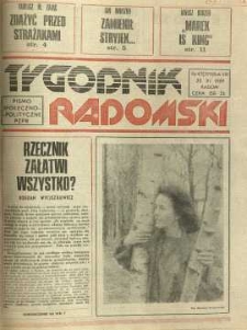 Tygodnik Radomski, 1989, R. 8, nr 47