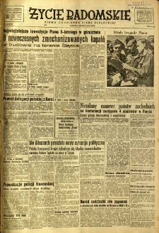 Życie Radomskie, 1951, nr 158