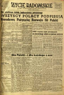 Życie Radomskie, 1951, nr 168