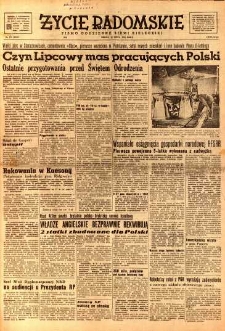 Życie Radomskie, 1951, nr 195