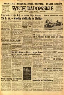 Życie Radomskie, 1951, nr 197