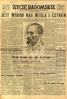 Życie Radomskie, 1951, nr 198