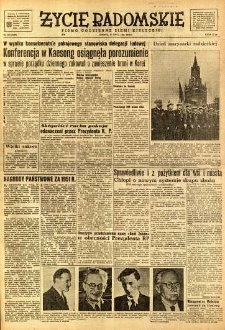 Życie Radomskie, 1951, nr 204