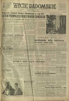 Życie Radomskie, 1950, nr 258