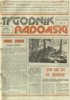 Tygodnik Radomski, 1990, R. 9, nr 5