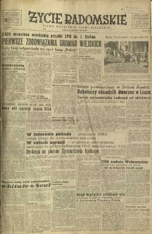 Życie Radomskie, 1950, nr 269