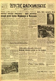 Życie Radomskie, 1951, nr 208