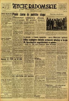 Życie Radomskie, 1951, nr 209