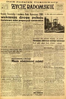 Życie Radomskie, 1951, nr 217