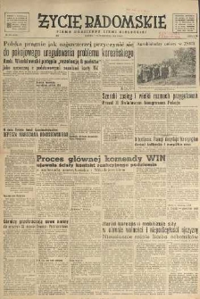 Życie Radomskie, 1950, nr 276