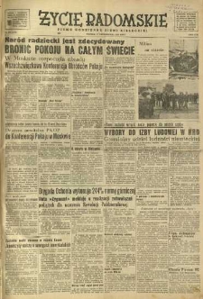 Życie Radomskie, 1950, nr 286