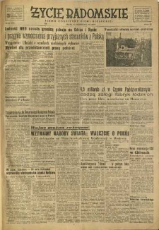 Życie Radomskie, 1950, nr 289
