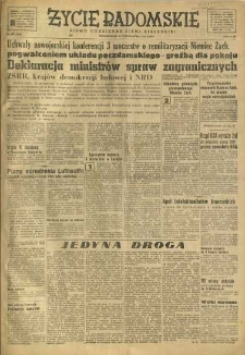 Życie Radomskie, 1950, nr 292