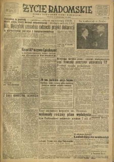 Życie Radomskie, 1950, nr 295
