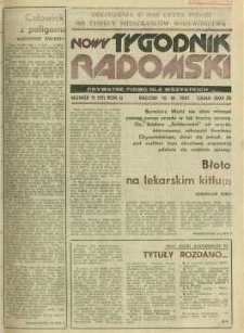 Nowy Tygodnik Radomski, 1991, R. 2, nr 11