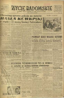 Życie Radomskie, 1950, nr 301