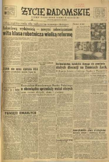 Życie Radomskie, 1950, nr 302