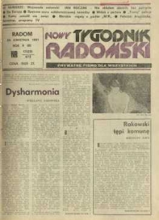 Nowy Tygodnik Radomski, 1991, R. 2, nr 17