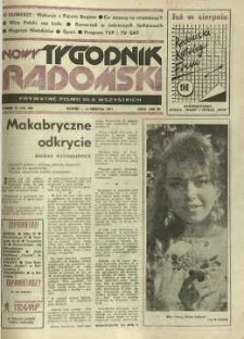 Nowy Tygodnik Radomski, 1991, R. 2, nr 33