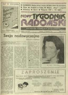 Nowy Tygodnik Radomski, 1991, R. 2, nr 34