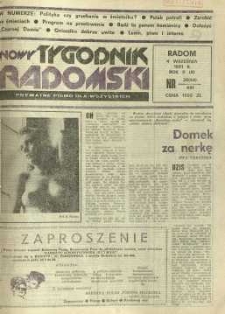 Nowy Tygodnik Radomski, 1991, R. 2, nr 36