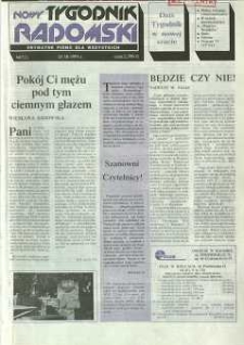Nowy Tygodnik Radomski, 1991, R. 2, nr 40