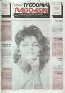 Nowy Tygodnik Radomski, 1991, R. 2, nr 48