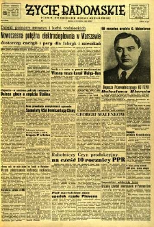 Życie Radomskie, 1952, nr 8