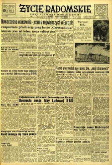 Życie Radomskie, 1952, nr 10