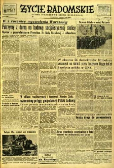 Życie Radomskie, 1952, nr 15