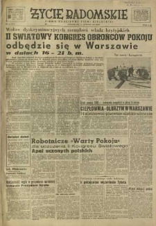 Życie Radomskie, 1950, nr 313