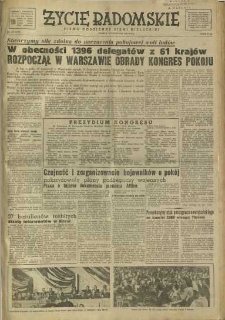 Życie Radomskie, 1950, nr 318