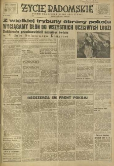 Życie Radomskie, 1950, nr 322