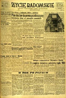 Życie Radomskie, 1952, nr 44