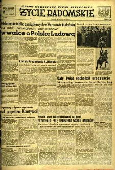 Życie Radomskie, 1952, nr 49