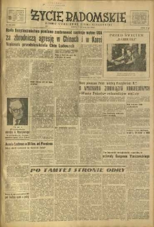 Życie Radomskie, 1950, nr 332