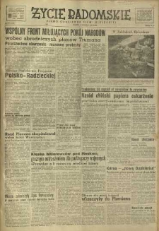 Życie Radomskie, 1950, nr 338