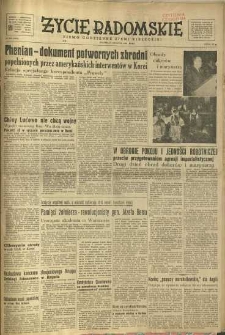 Życie Radomskie, 1950, nr 345