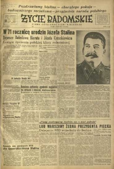 Życie Radomskie, 1950, nr 352