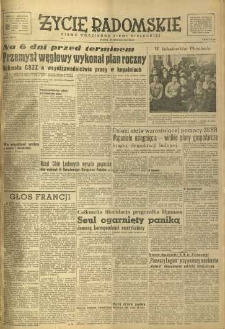 Życie Radomskie, 1950, nr 357