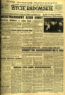 Życie Radomskie, 1952, nr 60