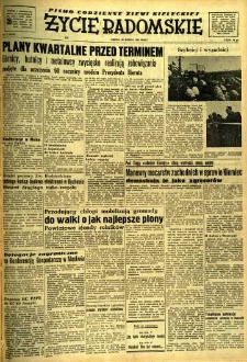 Życie Radomskie, 1952, nr 74