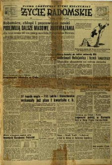 Życie Radomskie, 1952, nr 79