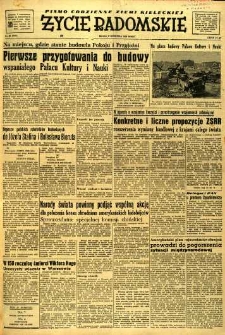 Życie Radomskie, 1952, nr 86