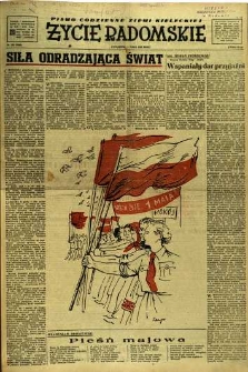 Życie Radomskie, 1952, nr 104
