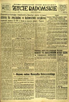 Życie Radomskie, 1952, nr 105