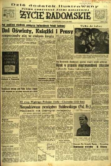 Życie Radomskie, 1952, nr 107
