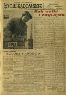 Życie Radomskie, 1953, nr 1